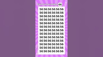 Eyesight Test | Find the Missing Number | Quiz City #7