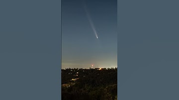 Famous Comet C/2023 A3 Tsuchinshan-ATLAS! #comet #timelapse #astrophotography