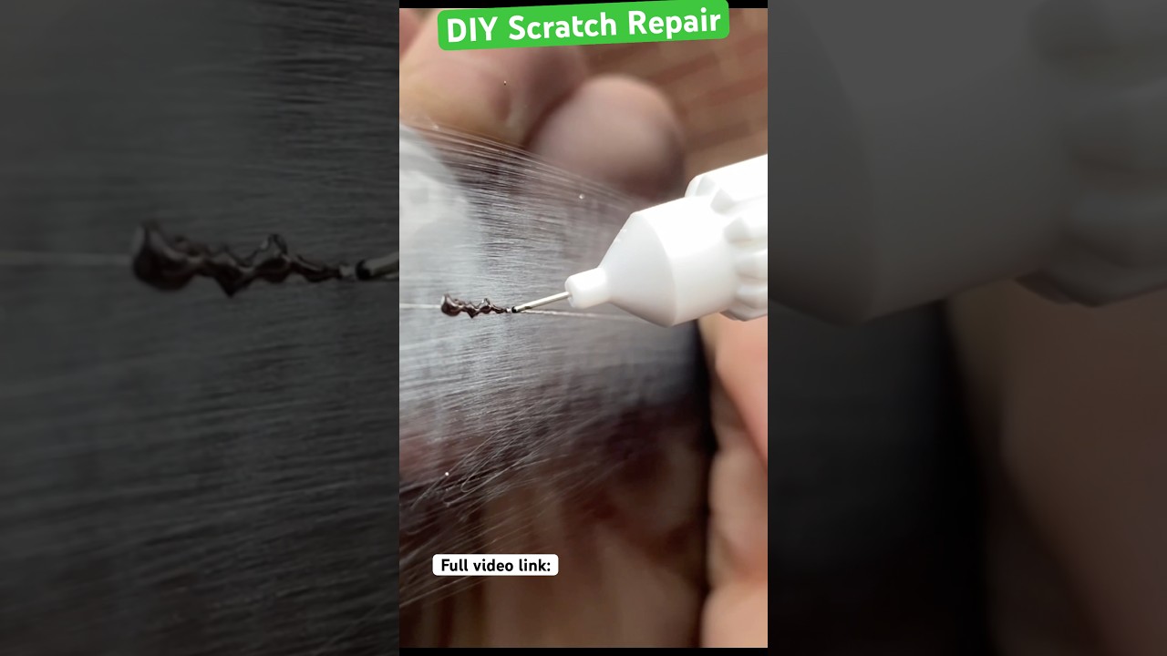 DIY scratch repair / scratched car repair #scratchrepair #paintwork #car #carrepair #bodywork