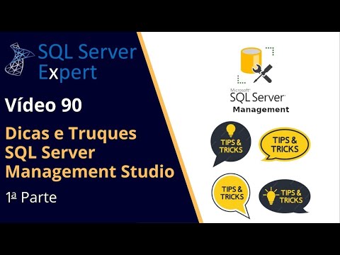 Capa de Dicas e Truques SQL Server Management Studio 1a Parte SQL Server Expert