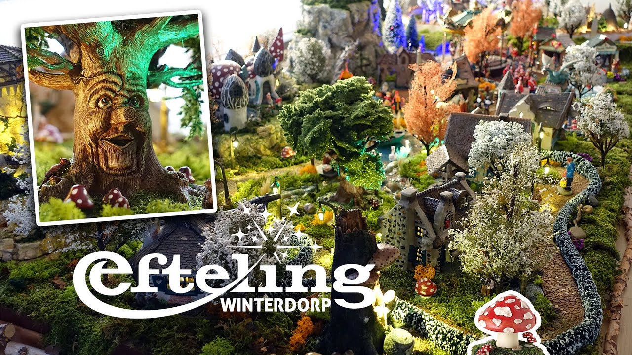 Efteling Kerstdorp - Miniatuur sprookjesbos 🍄🏰🎄