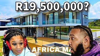 AMERICANS REACT TO BEST MANSION IN THE EYE OF AFRICA JOHANNESBURG