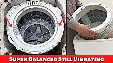 Top Load Washing Machine Drum Shaking/Vibration Solution | In Samsung - LG Or Any Other...