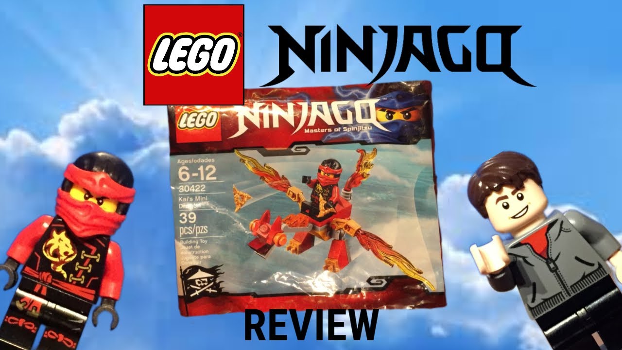 Lego ninjago 30422 kai's mini dragon polybag review - YouTube