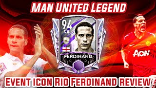 UCL EVENT ICON RIO FERDINAND GAMEPLAY REVIEW | IS HE WORTH IT? | FIFA MOBILE 21