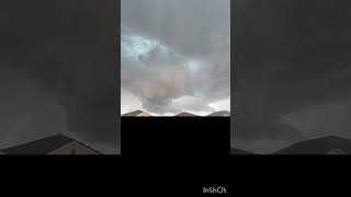 Wall cloud! #supercell #thunderstorm #tornado #trending