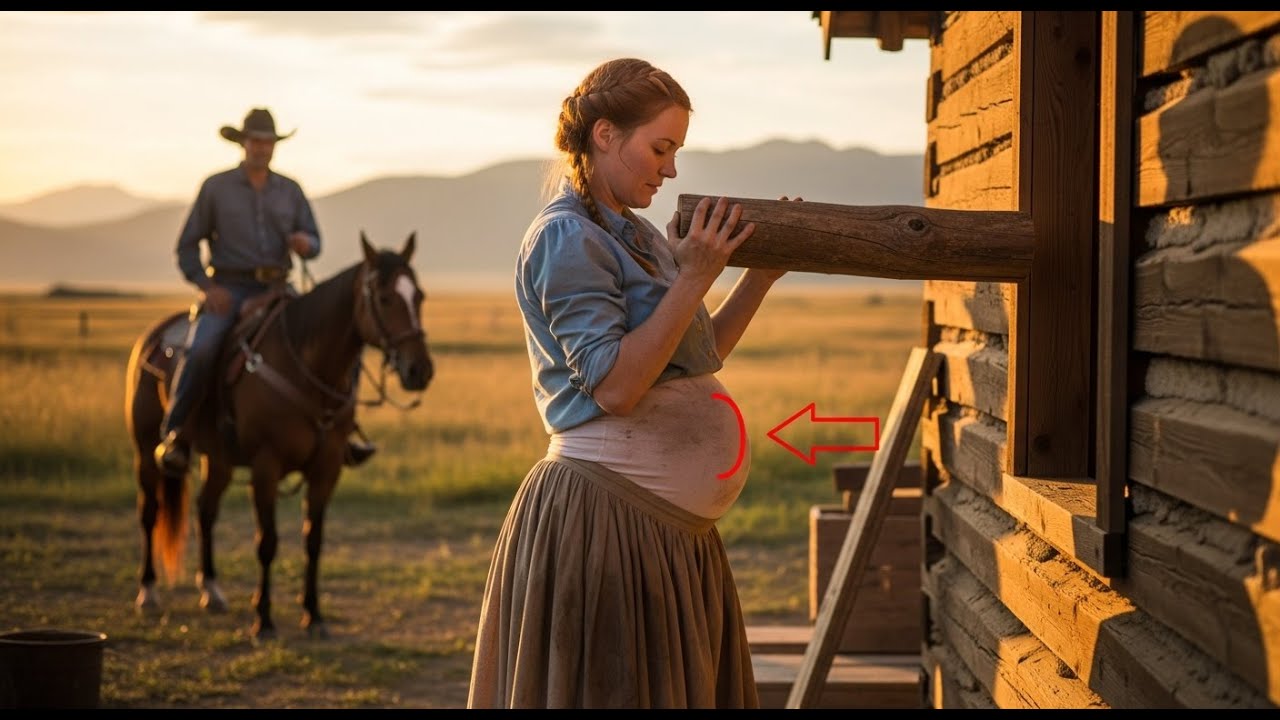 Ona je gradila kolibu trupac po trupac — kauboj koji ju je promatrao bio je usamljen udovac