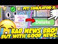 Sobrang Nakakalungkot Ang Update Na &#39;To! 😭😭 Pero may GOOD NEWS TAYO SASABIHIN! - [Pet Simulator X]