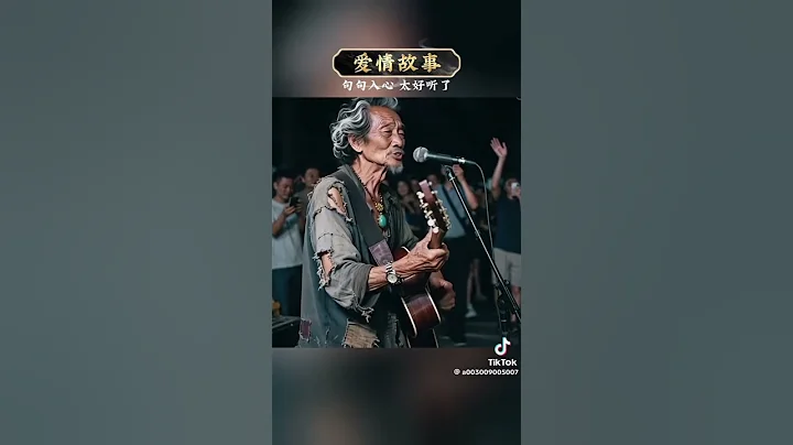 《愛情故事》經典歌曲、句句入心#天堂#翻唱 #ai