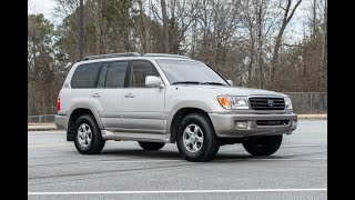 If you had to buy a 100 series Toyota Land Cruiser next week, this one would be a good buy.