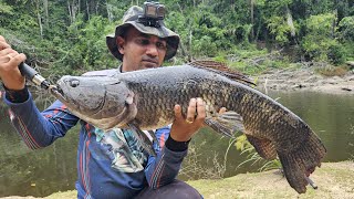 Extreme fishing expedition for Wolf fish  Deep in the jungle of Suriname