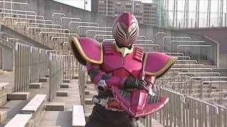 KAMEN RIDER RYUKI - RAIA Henshin, Advent Cards with Finisher