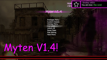 COD 4 Unlock All (Auto Lobby) Mod Menu Addon (Myten V1.4) Showcase! XBOX 360!