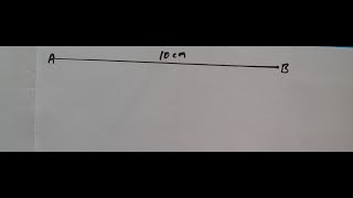 Draw a 10cm line with scale|| Geometry Puzzles|| Mathematics Made Easy