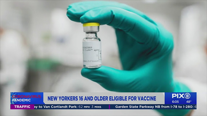 New Yorkers 16 and older now eligible for COVID vaccine