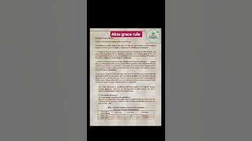 Aktu grace rule 2021