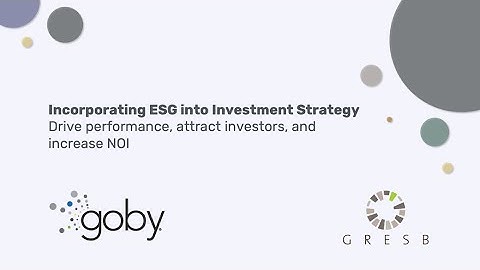 Incorporating ESG into Investment Strategy