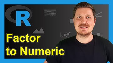 How to Convert a Factor to Numeric in R (Example Code) | Vector & Data Frame Column | Keep Numbers