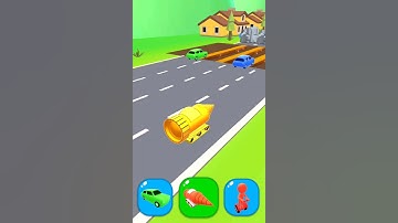 Shape-shifting Funny Race Gameplay new hyper casualgames #shorts #gameplay #shapeshifting