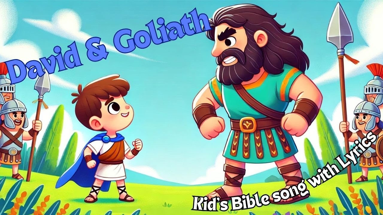 David and Goliath (Kids bible song with lyrics) David and Goliath (Kids bible song with lyrics)