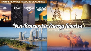 NON-RENEWABLE ENERGY SOURCES | GRADE 7 ENVIRONMENTAL SCIENCE
