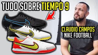 O que esperar da React Tiempo 9 Pro TF e IC - TUDO sobre a Nike Tiempo Legend 9 com Claudio Campos