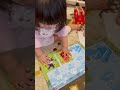 1歳、アンパンマンパズルに手こずる#shorts