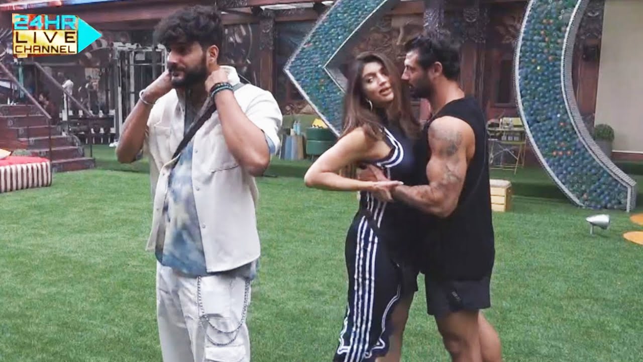 ⁣Bigg Boss OTT 2 LIVE Update | Jad Hadid Ne Kiya Akansha Ko Touch, Akansha Ko Aaya Gussa