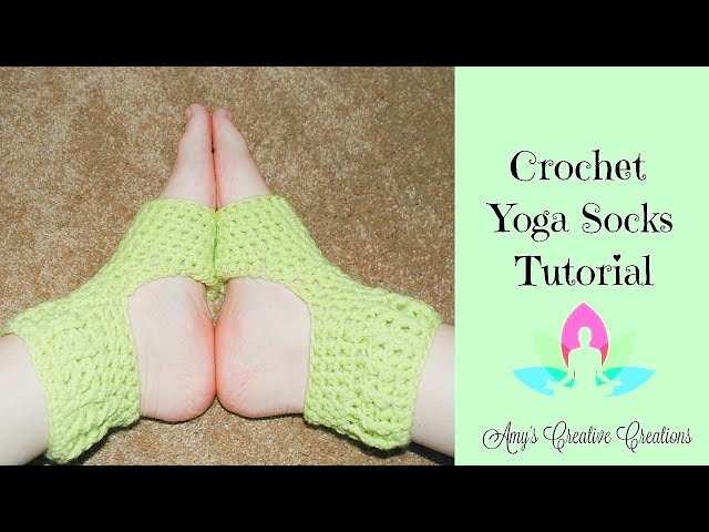Crochet Yoga Socks Tutorial: Stay Comfortable and Stylish During Your  Practice! 