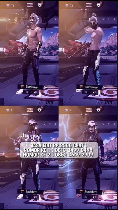 PRESET FF AKU JARANG DISAYANG SAYANG X BANYOK KALI DOH PESE BER 4 🤙😬