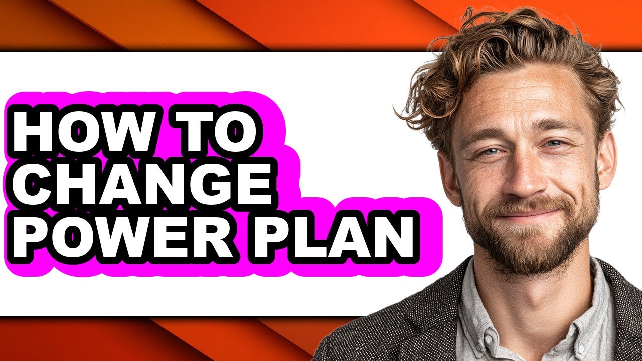 Plan Only How to Change Power Plan (only Way) - YouTube
