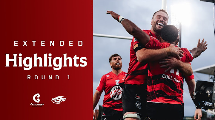 Round 1 | Crusaders v Hurricanes | EXTENDED Highlights 2025