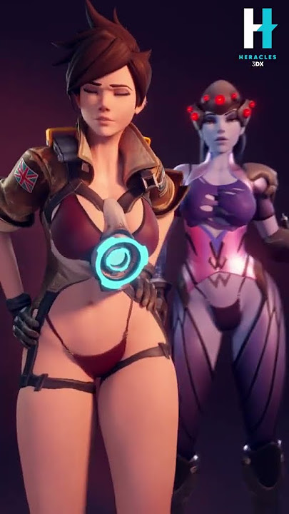 Tracer and Widomaker Dancing | Overwatch #shorts #cosplay #overwatch2