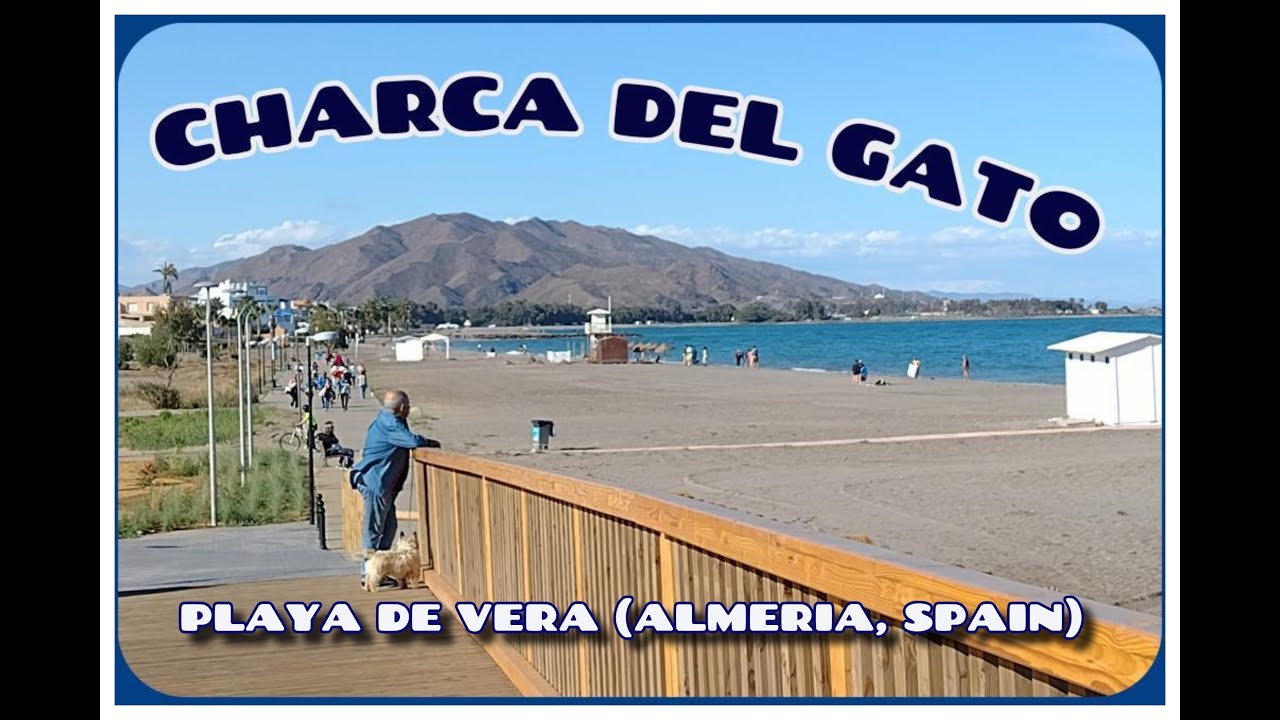 Wow! What lovely weather at Charca del Gato, Playa de Vera (Almeria Spain)