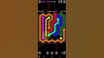 How To Solve Flow Free Hexes Classic Pack 2 Level 134 9x9 Board Walk Through Solution Walkthrough