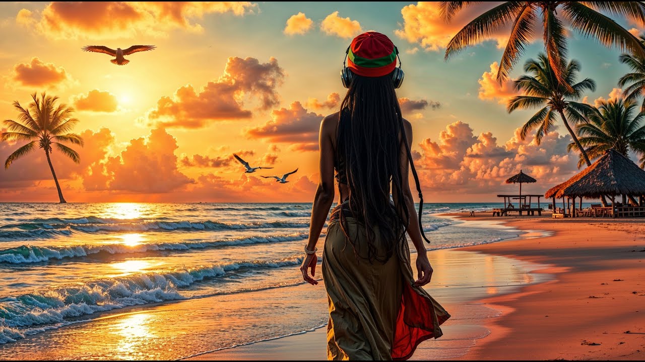 Soulful Reggae Chill 🌅 Tropical Roots Vibes for Sunset & Relaxation ...