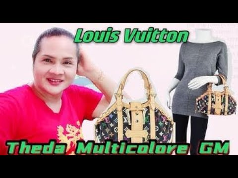 📍SOLD❗️💯 auth! Louis Vuitton Multicolor Theda GM