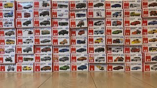 （総集編)【トミカ】 No.1～No.120までを一気に開封して遊んでみた  | I played Japanese mini car 