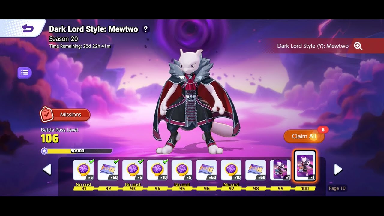 Battle Pass 20 arrives in Pokémon UNITE with new Mewtwo Holowear – Holiday  events launch alongside new balancing changes with Version 1.13.1.2 update  : Bulbagarden