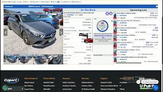 UK Copart LIVE Stream Buying Damaged Cars in Real Time 24