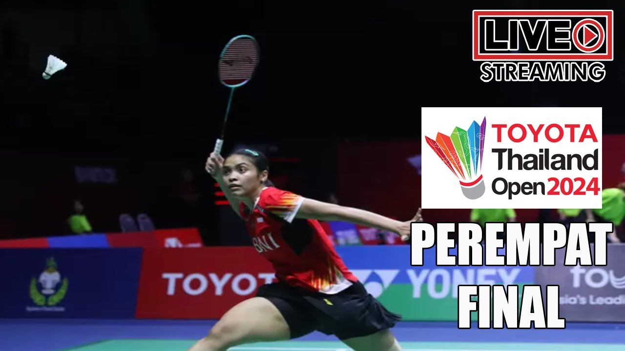 🔴LIVE Ahsan/Hendra (INA) vs Chiang/Wu (TP) Thailand Open 2024 I