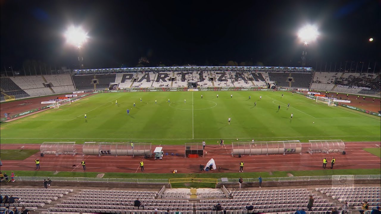 Mozzart Bet Super liga 2022/23 - 11. kolo FK Partizan – FK Mladost Lučani 6:0