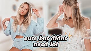 a haul of cute things that I definitely don't need