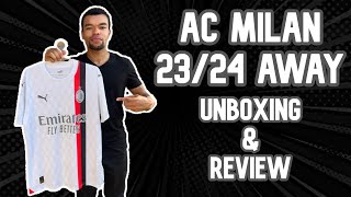 AC Milan 2023/2024 away shirt Unboxing & Review