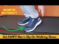 ALLSWIFIT Men's Slip On Walking Shoes Running Comfortable Tennis Breathable Non Slip - Worth Buying?