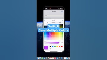 SwiftUI Save Multiple Colors | Color Picker #iosdevelopment #swiftui