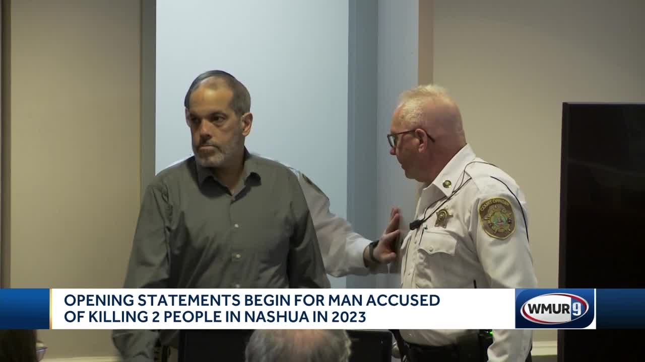 Opening statements begin for man accused of killing 2 people in Nashua ...