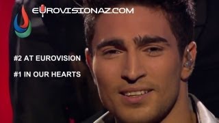 Thank you, Farid!  #2 at Eurovision, #1 in our hearts! (Eurovision 2013,Azerbaijan)