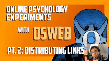 Online psychology experiments with OSWeb and JATOS (#2): Distributing links