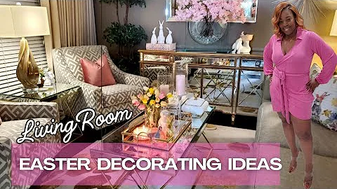 2025 Livingroom Refresh |EASTER LIVINGROOM DECORATING IDEAS| HomeDecoratingTV》part 1of 5 spaces
